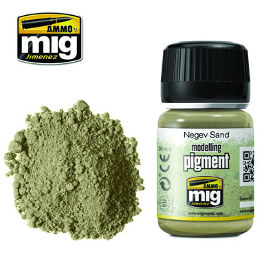 Ammo by MIG Negev Sand Pigment For Model Kits MIG 3024