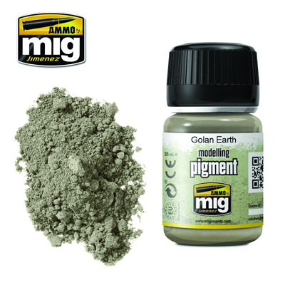 Ammo by MIG Golan Earth Pigment For Model Kits MIG 3026