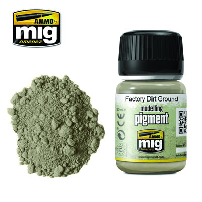 Ammo by MIG Factory Dirty Ground Pigment For Model Kits MIG 3030
