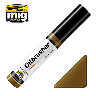 Ammo by MIG Dark Mud Oilbrusher For Model Kits MIG 3508
