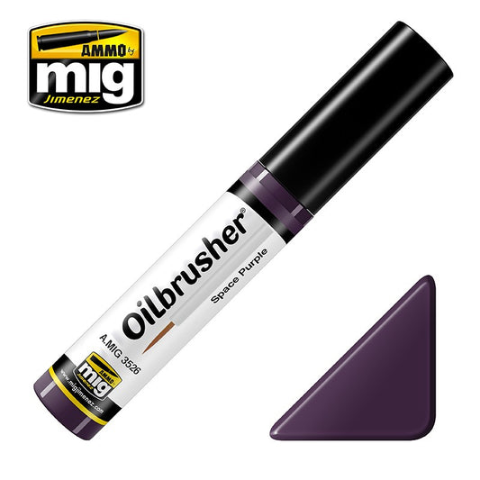 Ammo by MIG Space Purple Oilbrusher For Model Kits MIG 3526