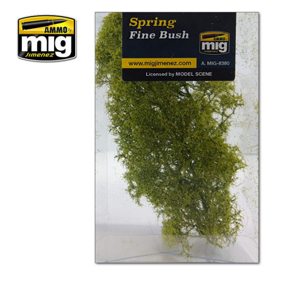 Ammo by MIG Fine Bush Spring For Model Kits MIG 8380