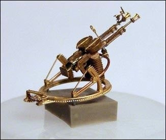 Mini World MINA7201 1:72 Degtyaryov DA-2 coupled machine-gun on TUR-5 ring mount