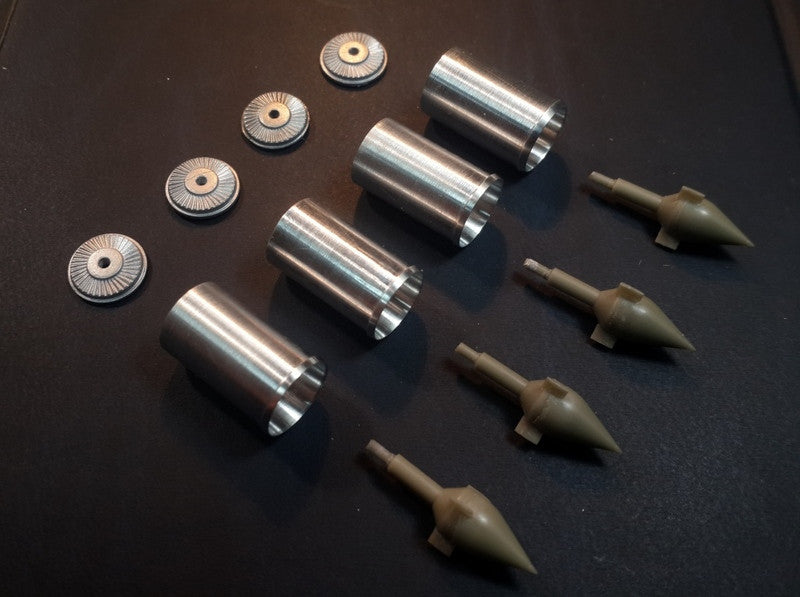 Mini World MINA7282 1:72 Air intake set for Convair B-58 Hustler
