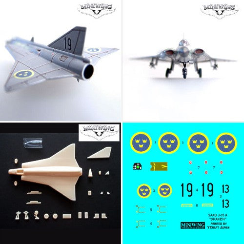Miniwing MINI001 1:144 Saab J-35A 'Draken'