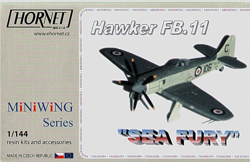 Miniwing MINI009 1:144 Hawker Sea Fury FB.11
