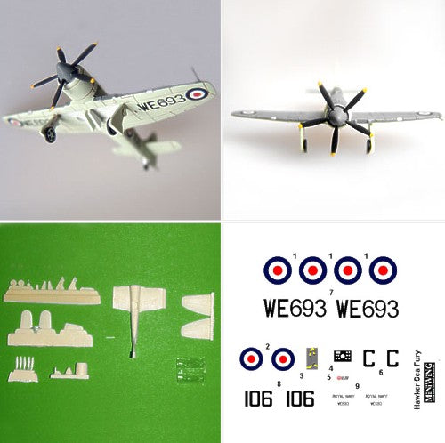 Miniwing MINI009 1:144 Hawker Sea Fury FB.11