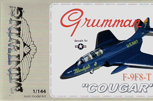 Miniwing MINI029 1:144 Grumman F9F-8T 'COUGAR'