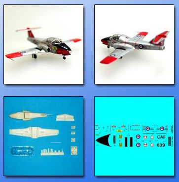 Miniwing MINI048 1:144 Canadair CT-114 Tutor