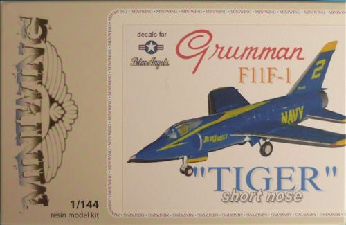 Miniwing MINI065 1:144 Grumman F-11F-1 'TIGER' short nose / Blue Angels