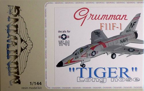 Miniwing MINI066 1:144 Grumman F-11F-1 Tiger long nose / VF-51