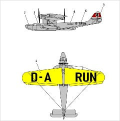 Miniwing MINI091 1:144 Dornier Do-18 'LUFTHANSA'