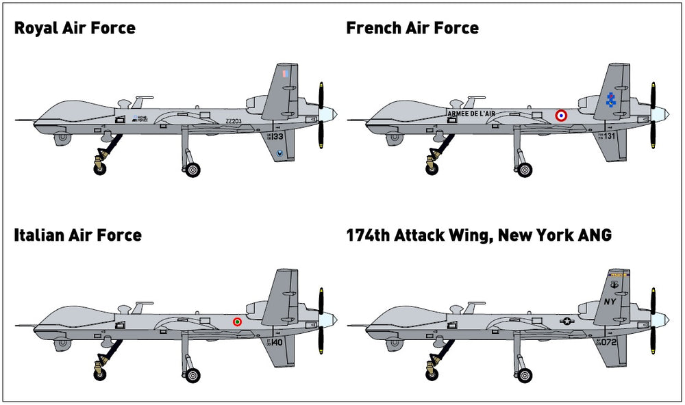 Miniwing-Plastic MINI328 1:144 General-Atomics MQ-9 Reaper