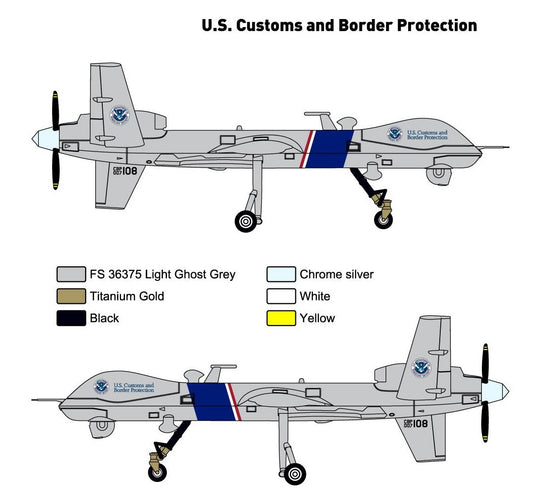 Miniwing-Plastic MINI330 1:144 General-Atomics MQ-9 Reaper U.S