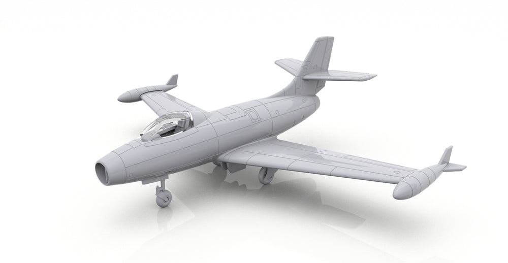 Miniwing-Plastic MINI344 Dassault MD.450 Ouragan El Salvador 1:144