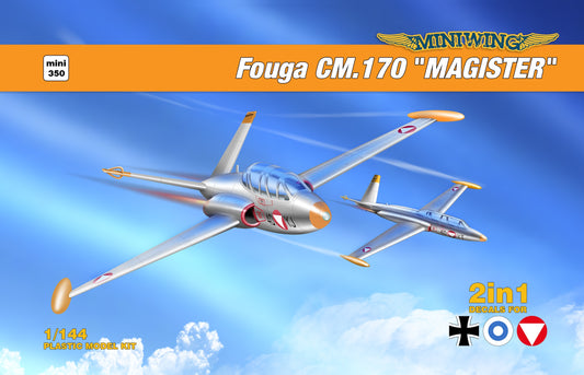 Miniwing-Plastic MINI350 Fouga CM.170 Magister (2 kits) 1:144