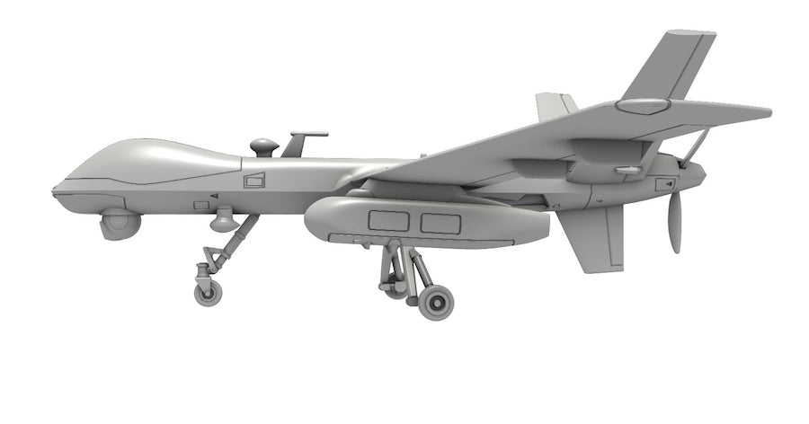 Miniwing-Plastic MINI356 1:144 MQ-9 NASA, bagged plastic kit with