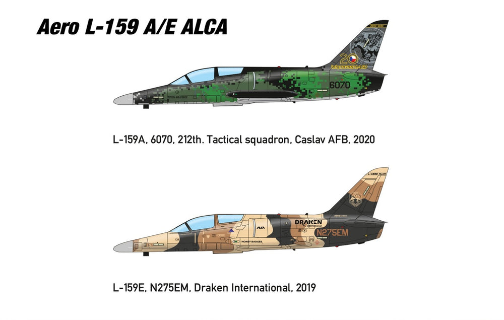 Miniwing-Plastic MINI359 Aero L-159A ALCA Czech/Draken 1:144