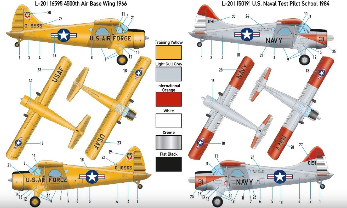 Miniwing-Plastic MINI364 DHC L-20A Beaver Over America 1:144
