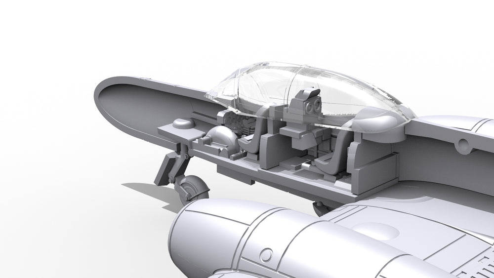 Miniwing-Plastic MINI377 Gloster Meteor NF.11 RAF 1:144