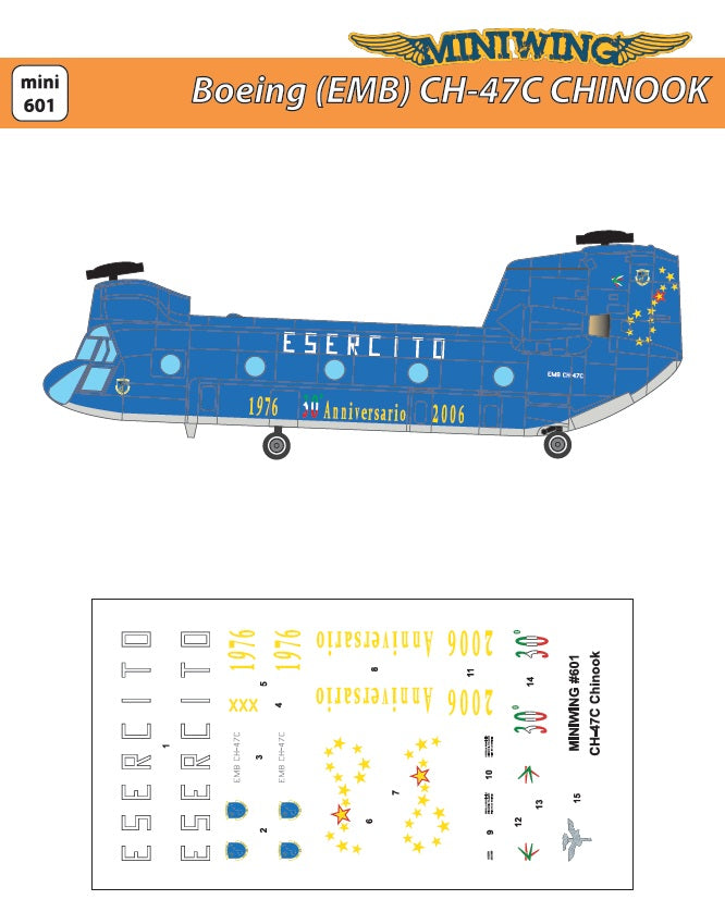 Miniwing MINI601 1:72 Boeing