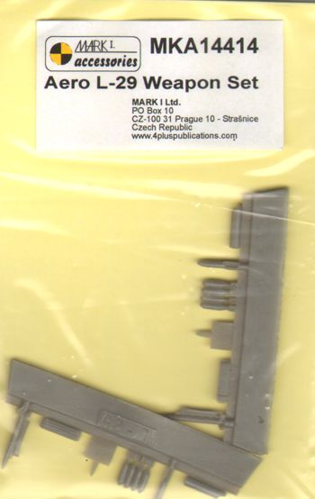 Mark I Models MKA14414 1:144 Aero L-29 'Delfin' Weapon Set