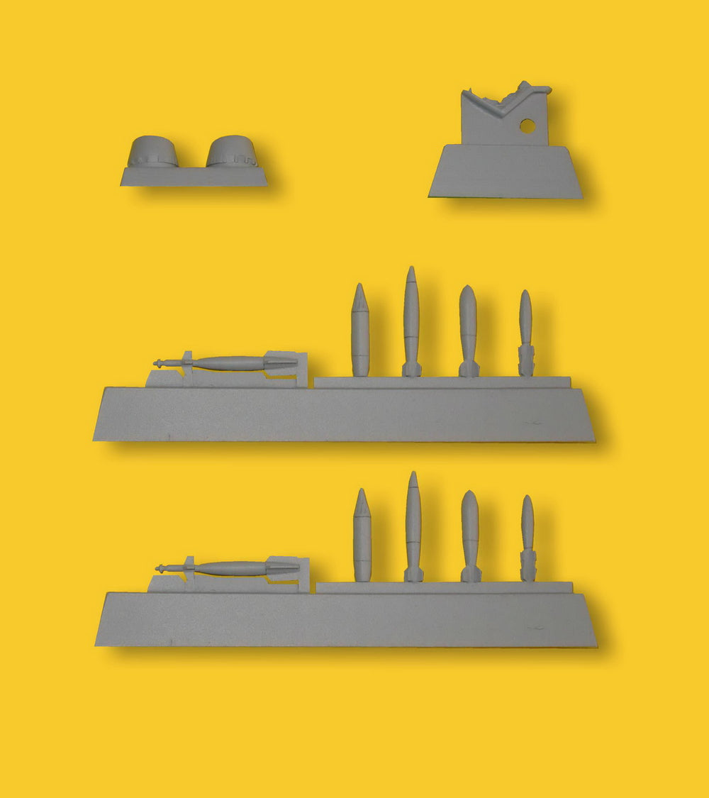 Mark I Models MKA14422 Harrier GR.1/3 & AV-8A Weapon Set 1:144