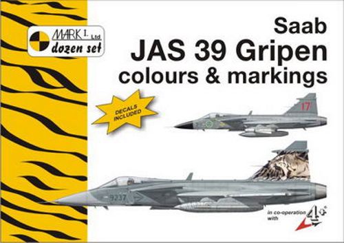 Mark I Guide MKD144012 1:144 Saab JAS-39 Gripen C & M + decals Swedish Air Force