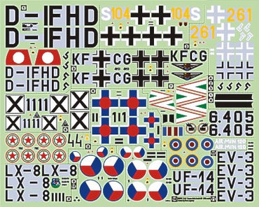 Mark I Guide MKD48002 1:48 Arado Ar-96 Colour And Markings AND Decals