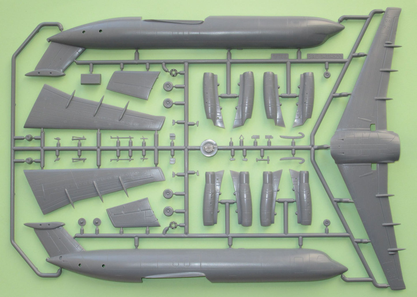 Mark I Models MKM144114 BAC 1-11-500 Dan-Air/Nationwide 1:144