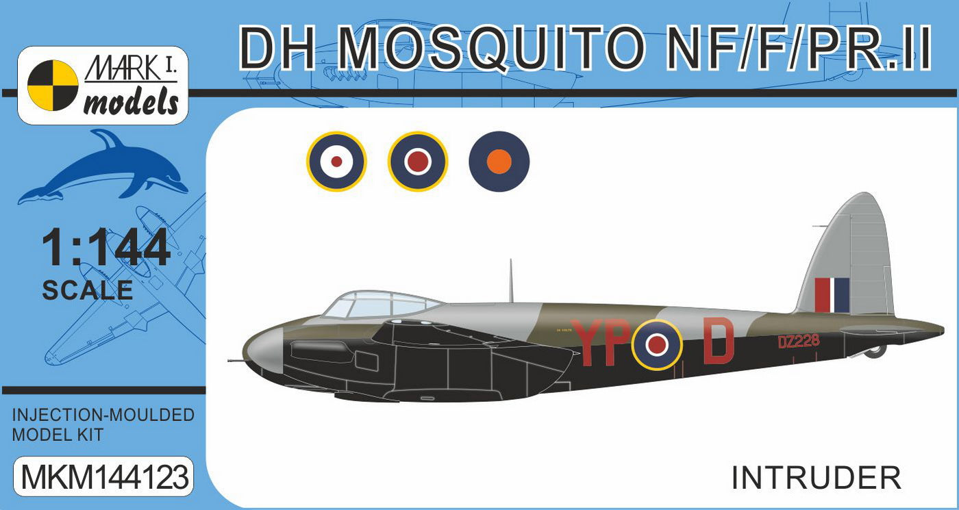 Mark I Models MKM144123 Mosquito NF/F/PR.II Intruder 1:144