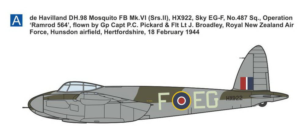 Mark I Models MKM144124 Mosquito FB.VI Amiens Prison Raid 1:144