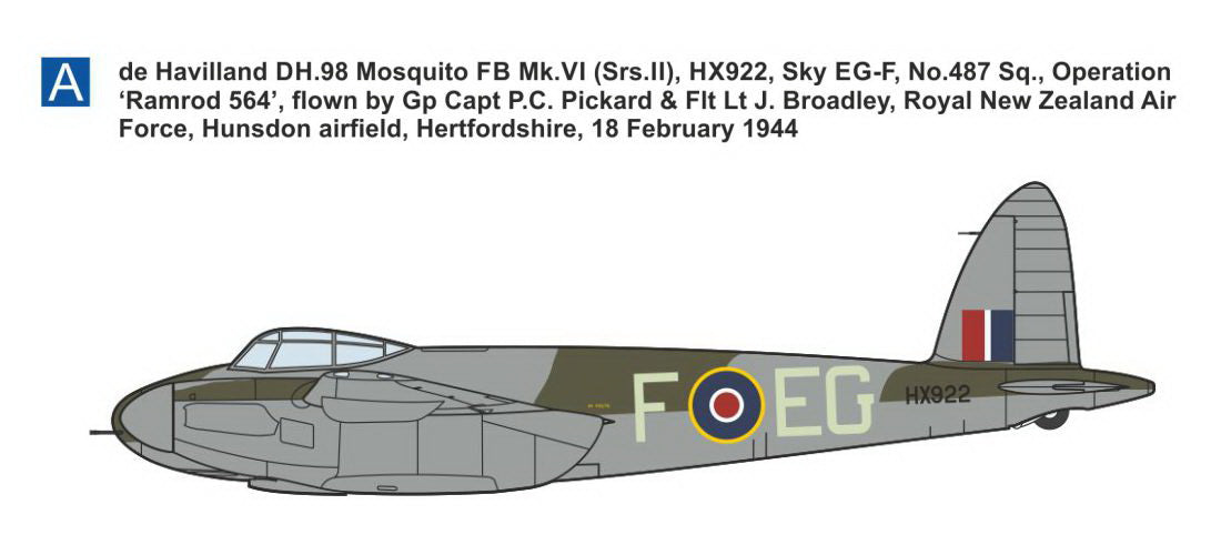 Mark I Models MKM144124 Mosquito FB.VI Amiens Prison Raid 1:144