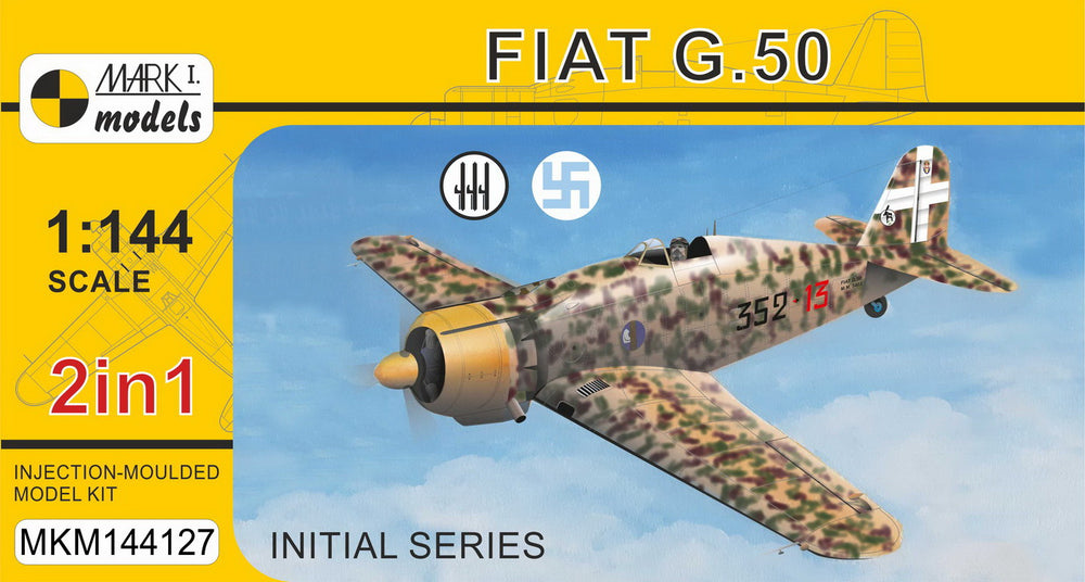 Mark I Models MKM144127 1:144 Fiat G.50 'Initial Series'