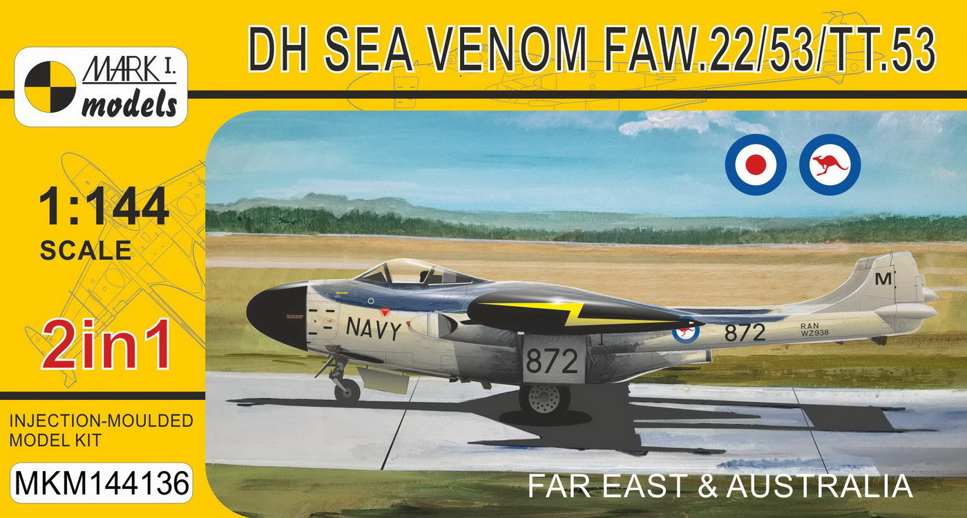 Mark I Models MKM144136 Sea Venom FAW.22/53 Far East 1:144