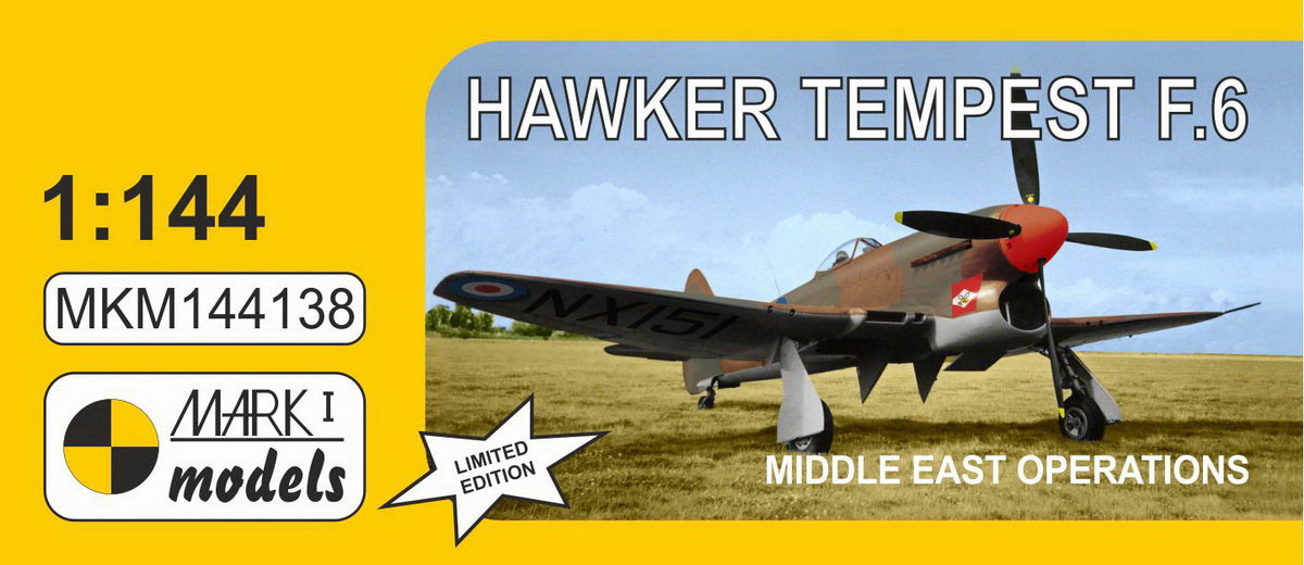Mark I Models MKM144138 Hawker Tempest F.6 Middle East 1:144