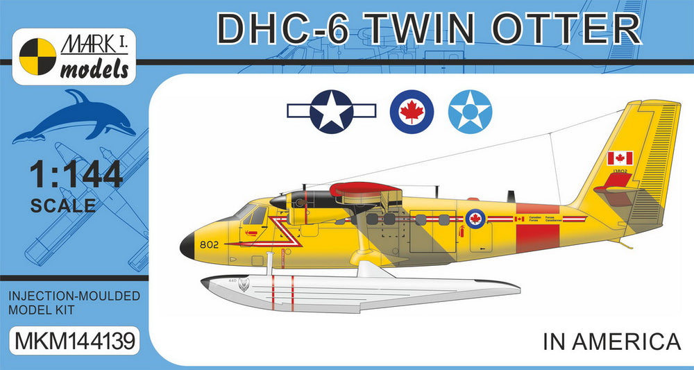 Mark I Models MKM144139 DHC-6 Twin Otter In the Americas 1:144