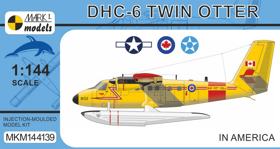 Mark I Models MKM144139 DHC-6 Twin Otter In the Americas 1:144
