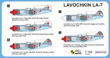 Mark I Models MKM144152 1:144 Lavochkin La-7 'Berlin Operation'