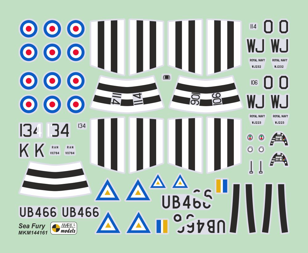 Mark I Models MKM144161 1:144 Hawker Sea Fury FB.11 'Far East'