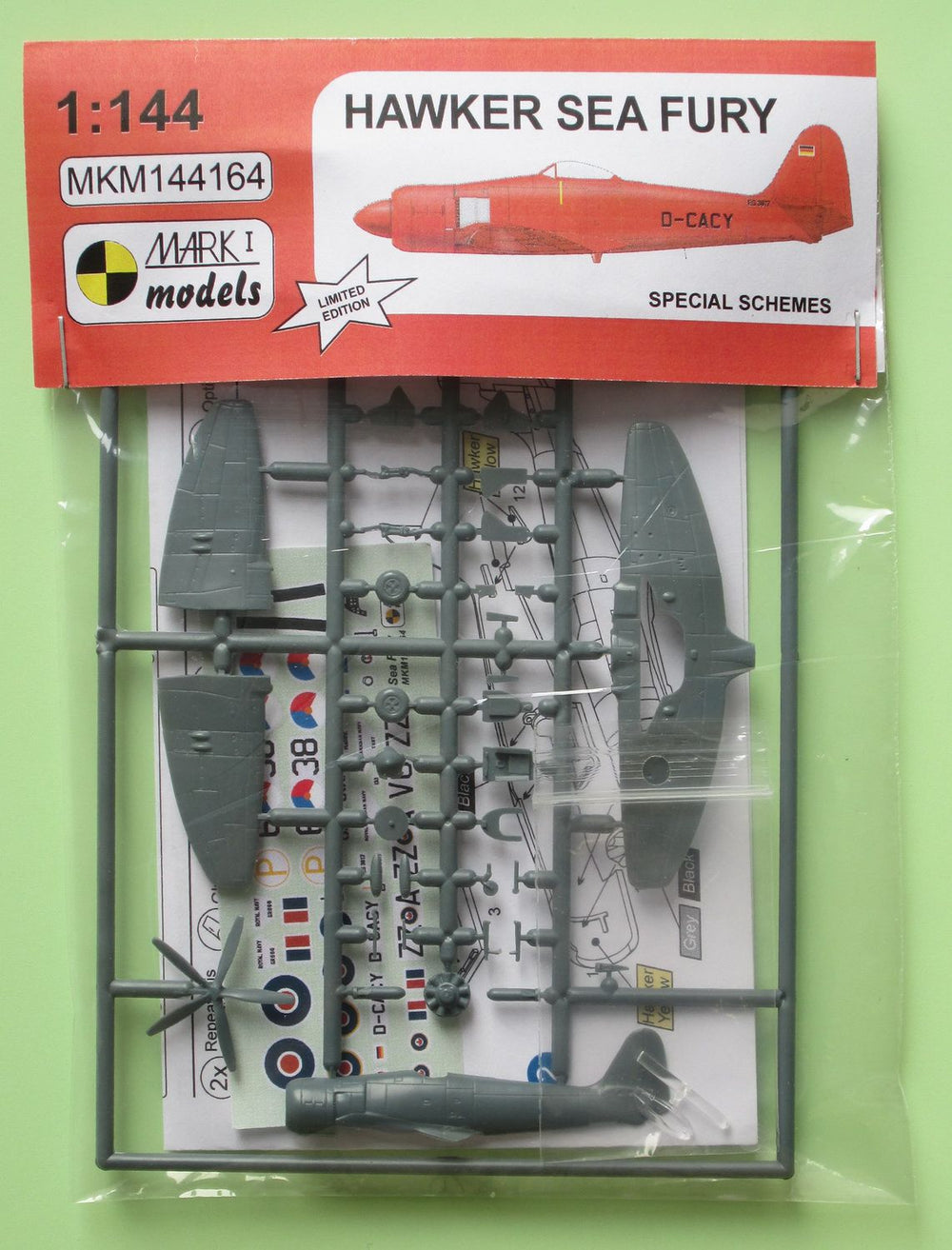 Mark I Models MKM144164 1:144 Hawker Sea Fury Special Schemes x 1 kit new mould