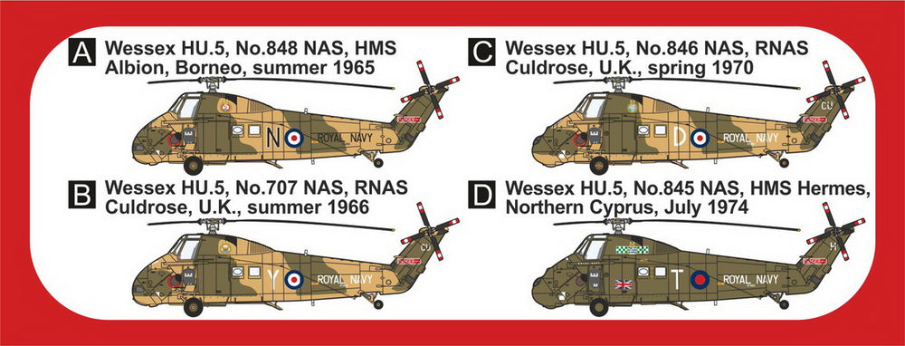 Mark I Models MKM144169L 1:144 Westland Wessex HU.5 'In Commando Role' bagged