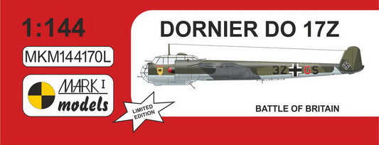 Mark I Models MKM144170L 1:144 Dornier Do-17Z 'Battle of Britain' bagged