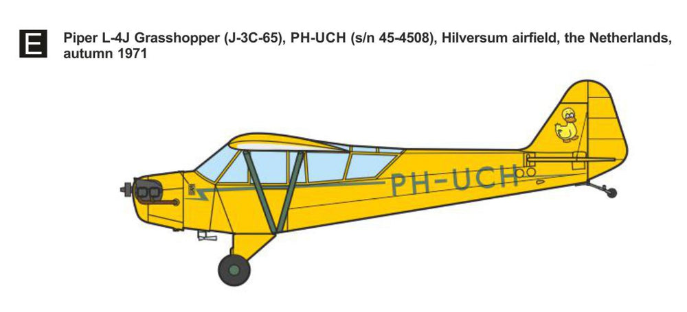 Mark I Models MKM144178 Piper L-4 Pleasure Flying 1:144