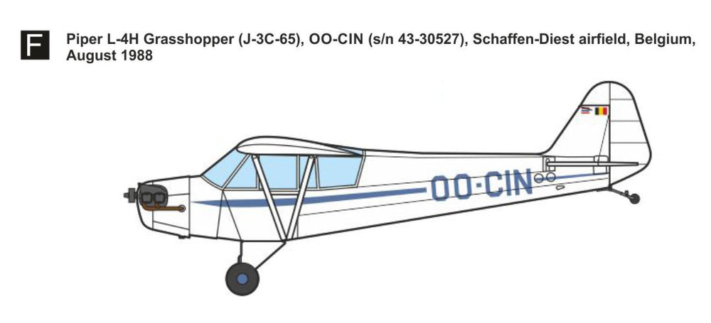 Mark I Models MKM144178 Piper L-4 Pleasure Flying 1:144