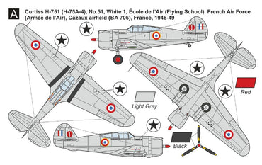 Mark I Models MKM144180 Curtiss H-751/75A-7 Mohawk IV 1:144