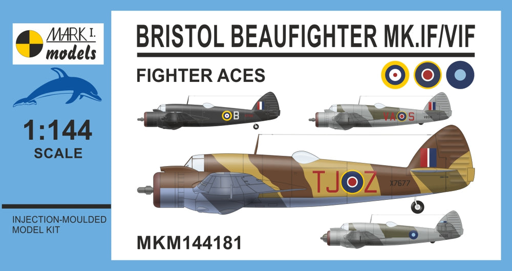 Mark I Models MKM144181 Bristol Beaufighter RAF Aces 1:144