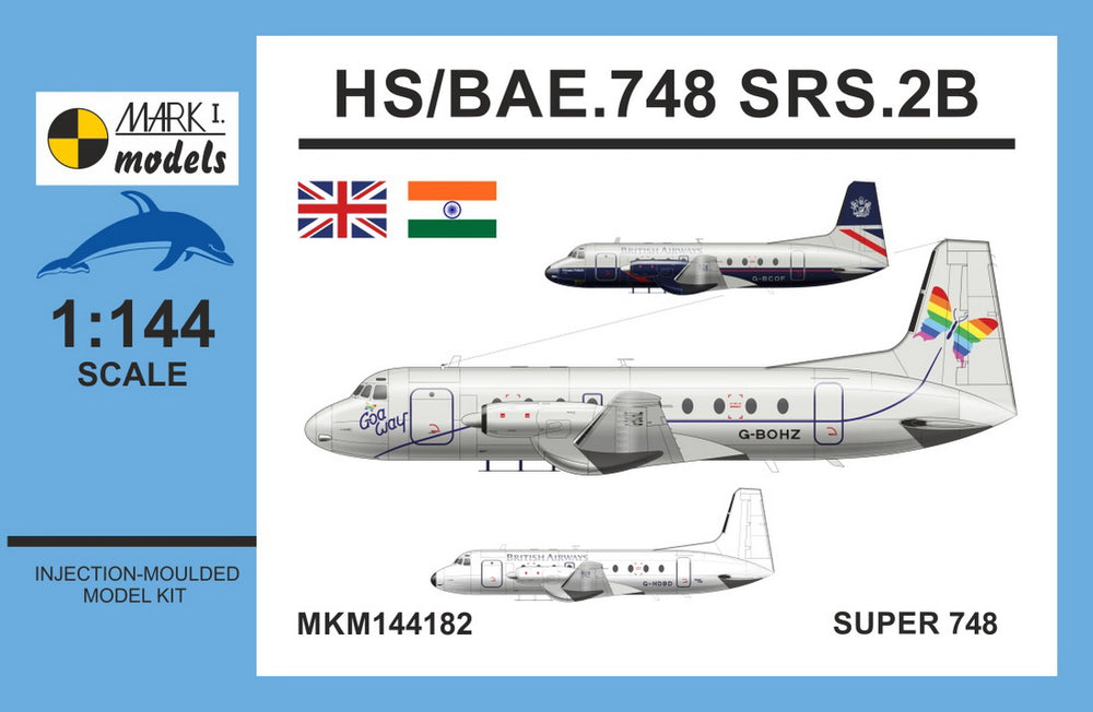 Mark I Models MKM144182 1:144 British Aerospace BAe.748 'Super 748'