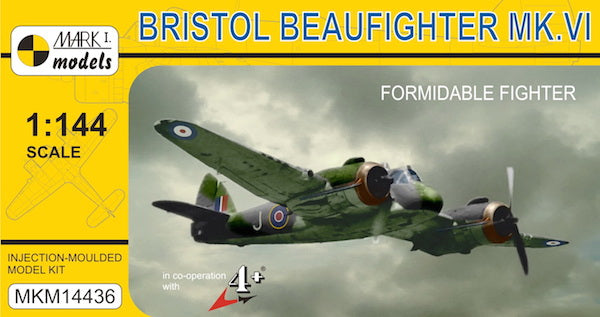 Mark I Models MKM14436 Beaufighter Mk.VIF/C Formidable 1:144