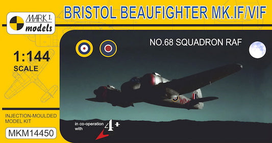 Mark I Models MKM14450 1:144 Bristol Beaufighter Mk.IF/VIF 'No.68 Sq